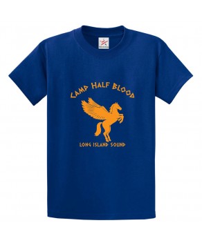 Camp Half Blood Long Island Sound Unisex Classic Kids and Adults T-shirt For Fantasy TV Shows